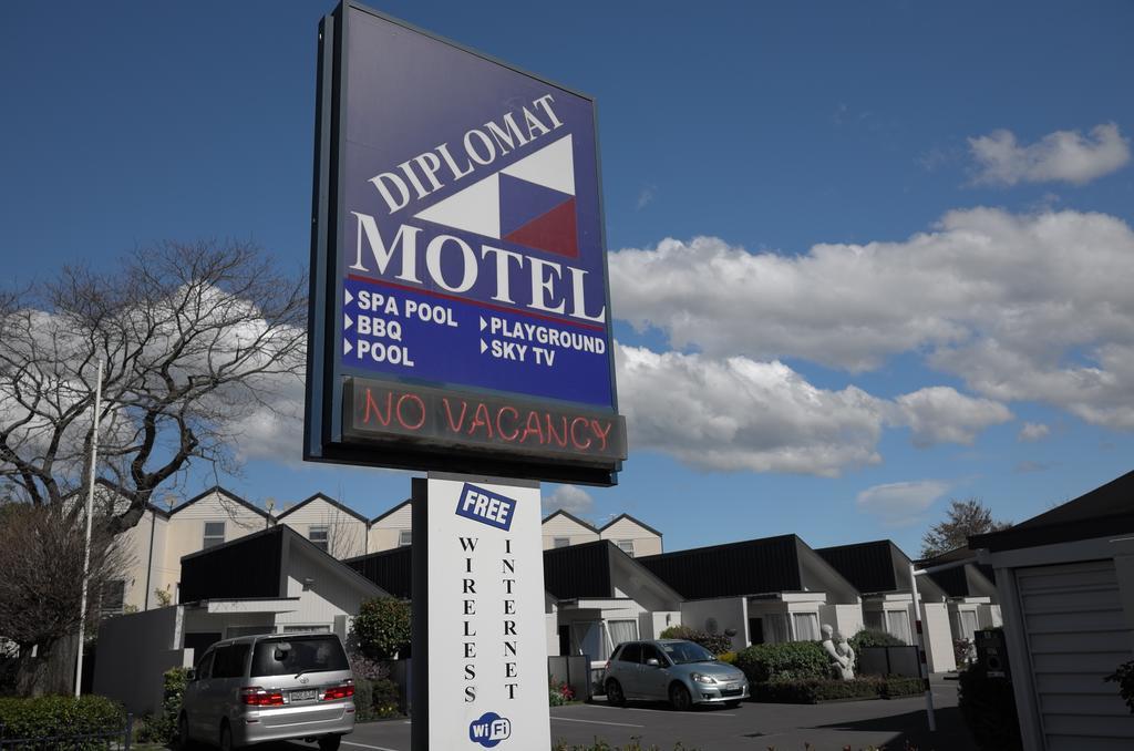 Diplomat Motel Christchurch Extérieur photo